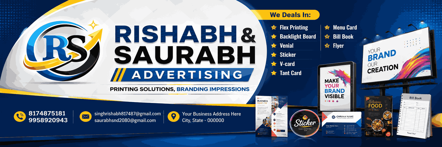 Rishabh & Saurabh Advertising cover image