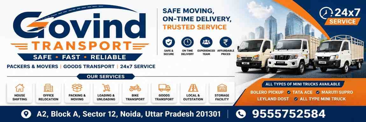 GOVIND TRANSPORT cover image