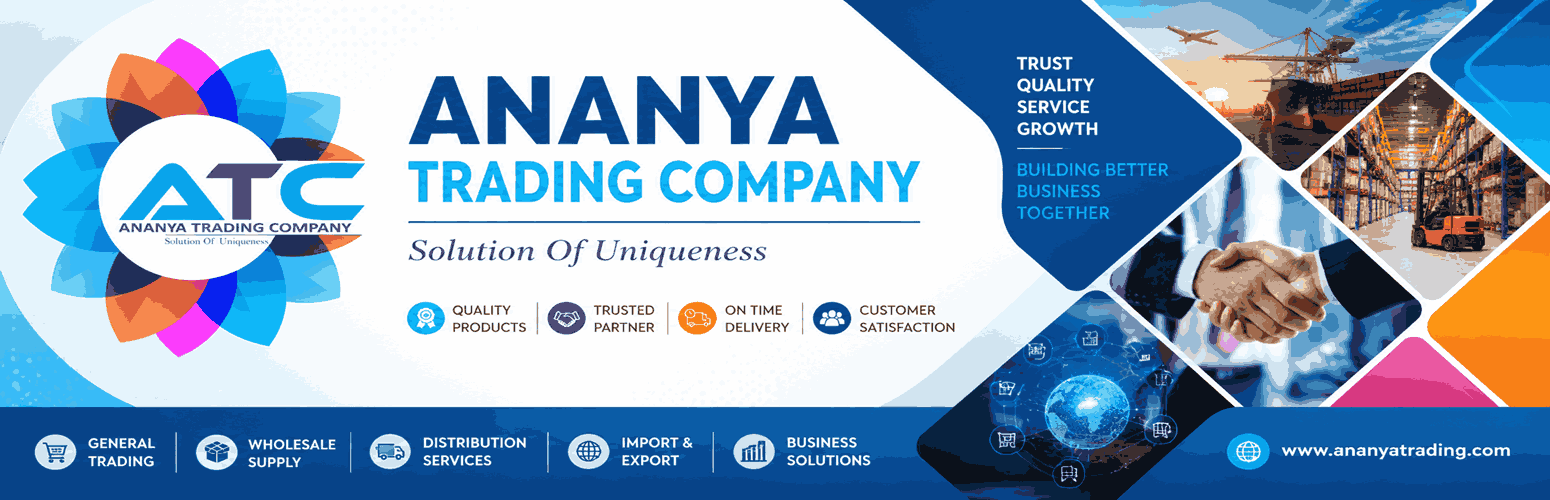 ANANYA TRADING COMPANY (ATC) – General Trading & Wholesale Supplier cover image
