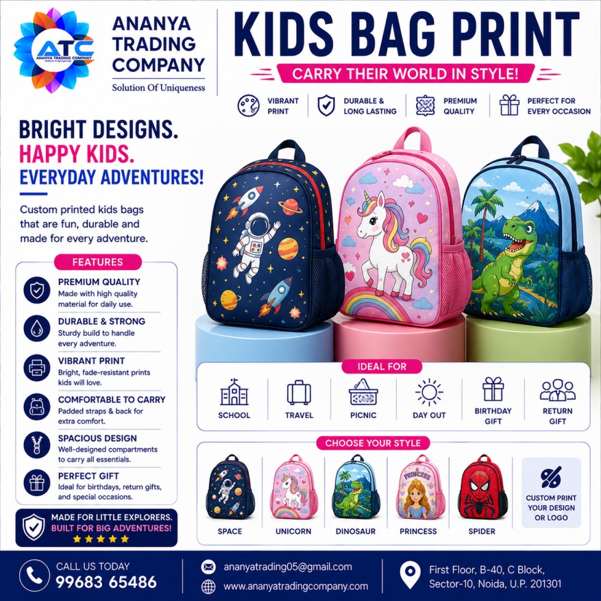 Kids Bag Print