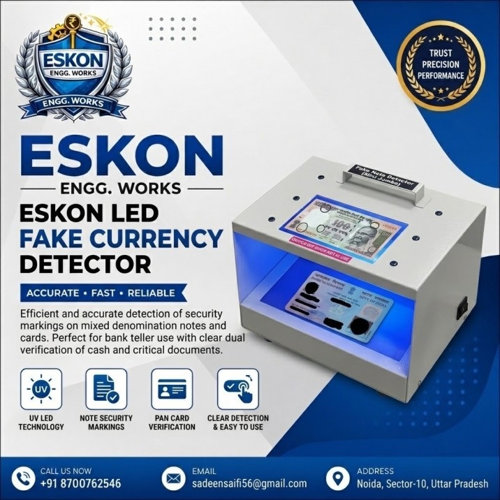 ESKON LED Fake Currency Detector