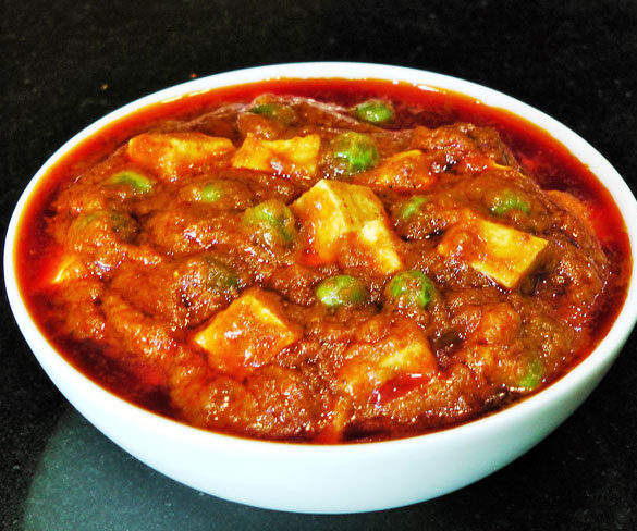 Matar Paneer Full
