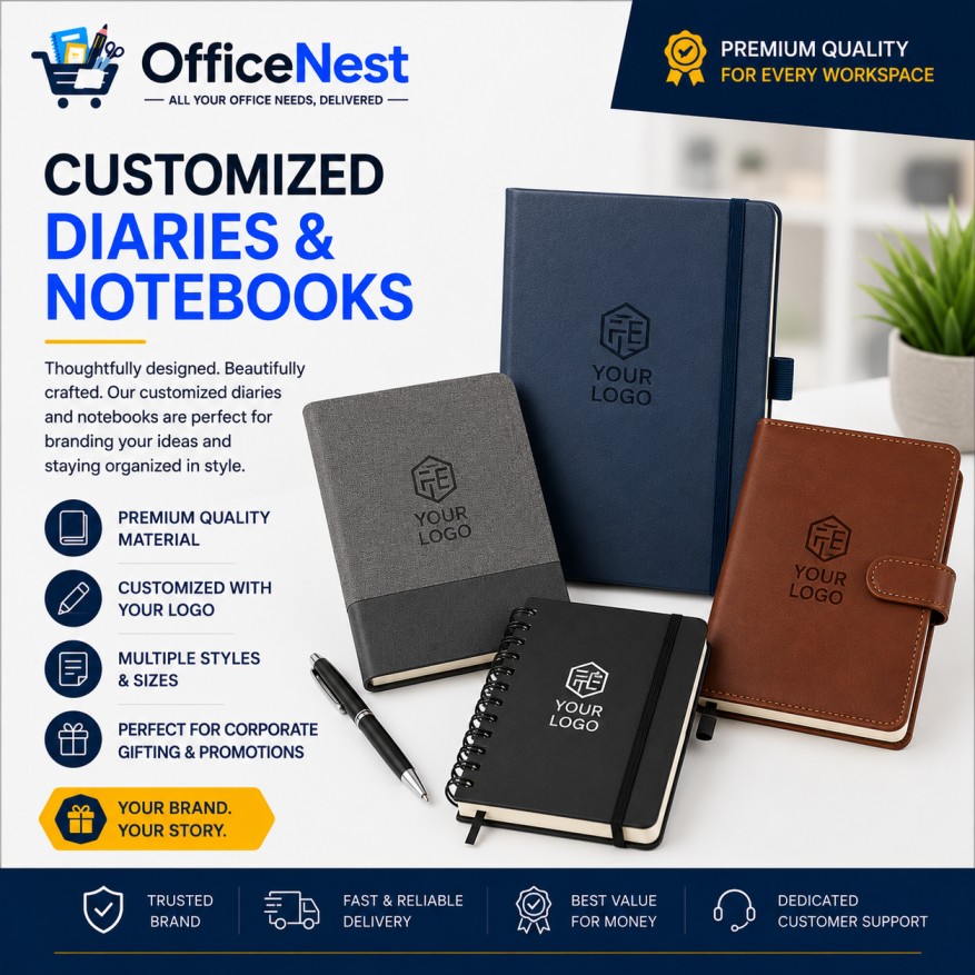 Customized Diaries & Notebooks