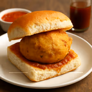 Schezwan Vada Pav (1 Pc)