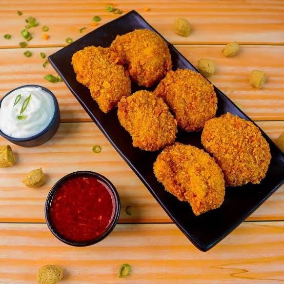 Chicken Momos (Kurkure) - Half (5 Pcs)