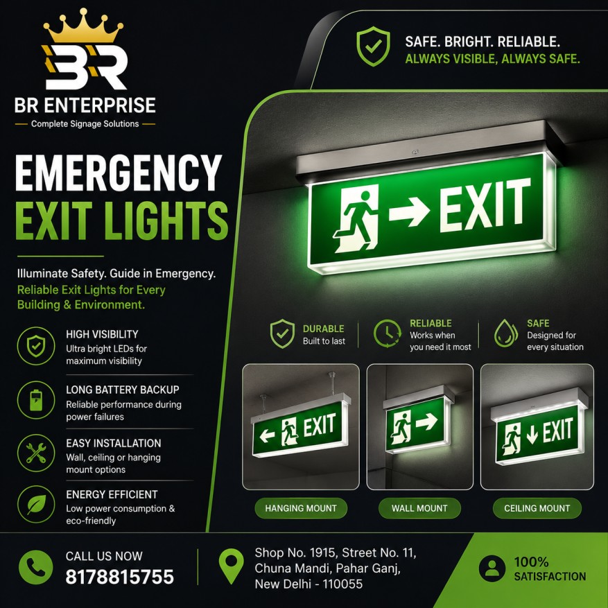 Emergency Exit Lights