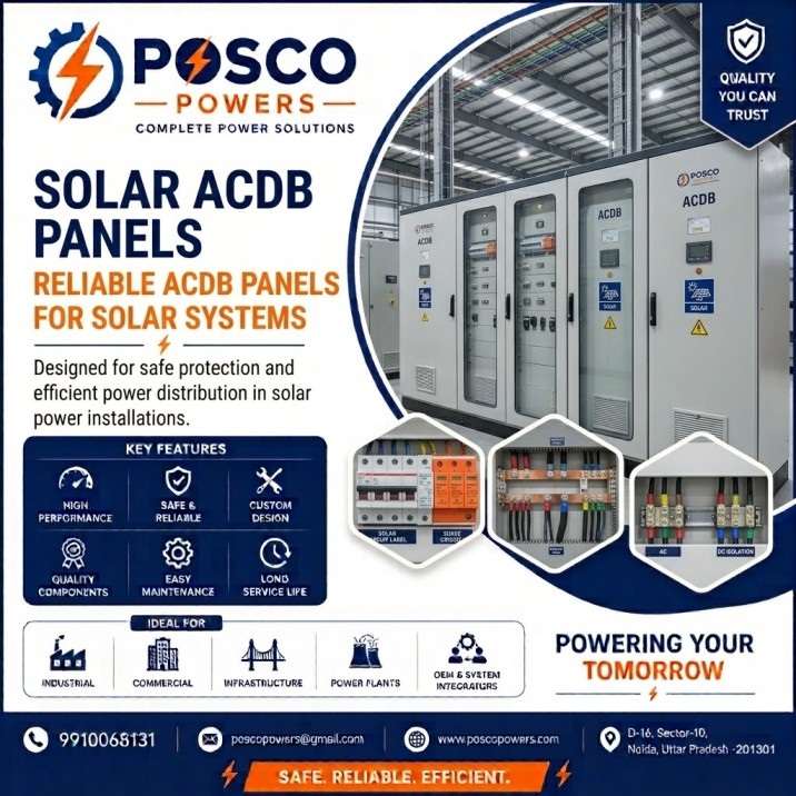 Solar ACDB Panels