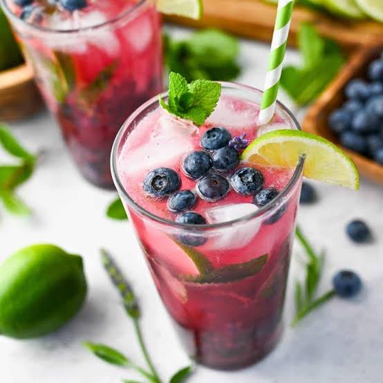 Blue Berry Mojito
