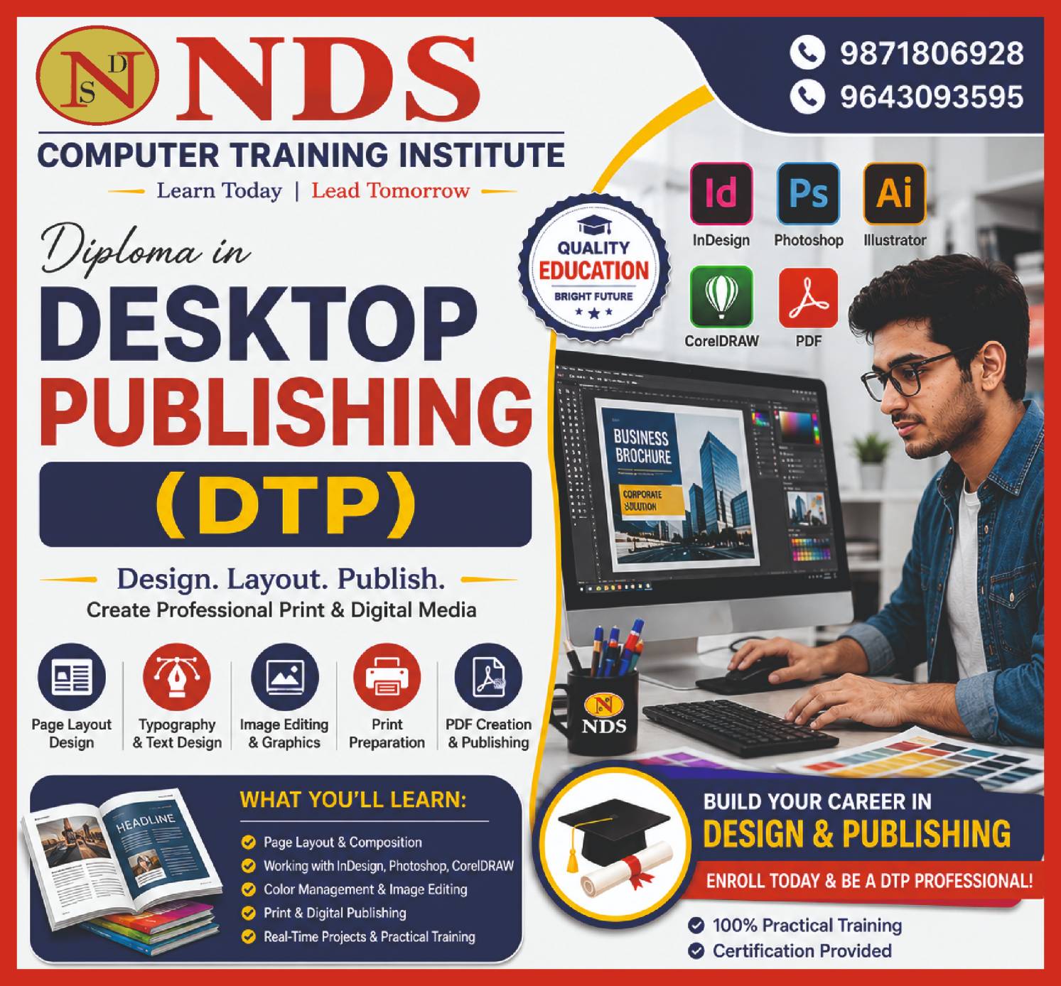 Diploma in Desktop Publishing (DTP)