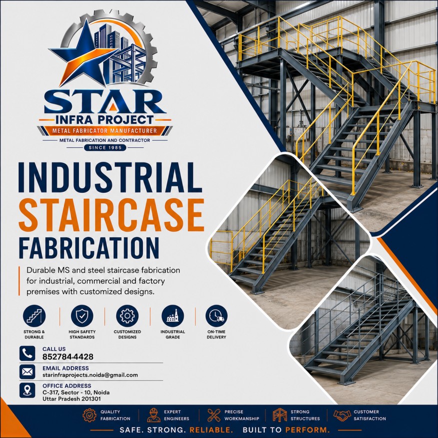 Industrial Staircase Fabrication