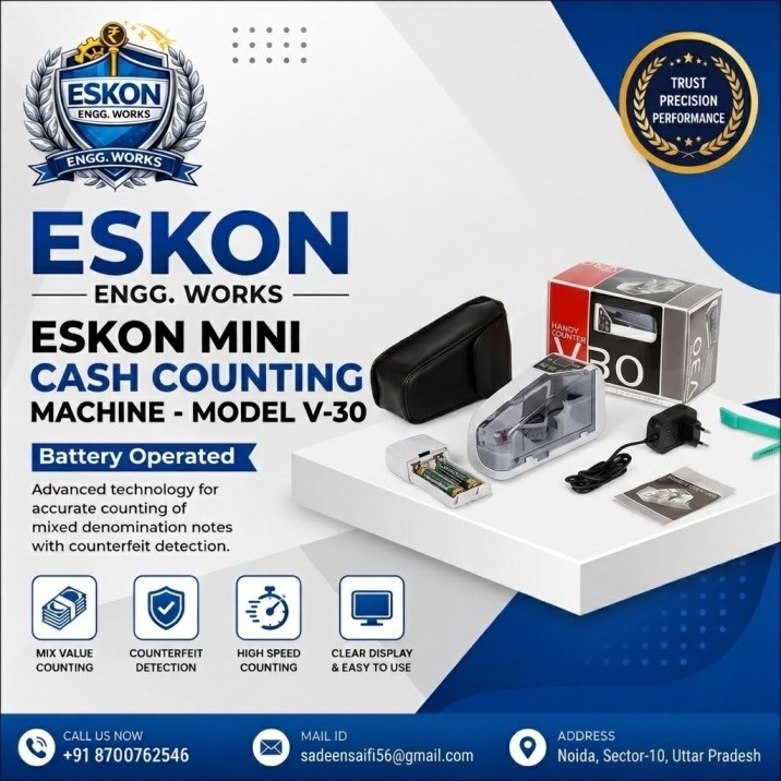 Eskon Mini Cash Counting Machine