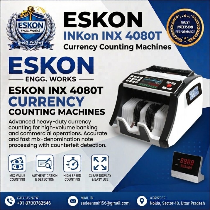 Eskon INX 4080T Currency Counting Machines