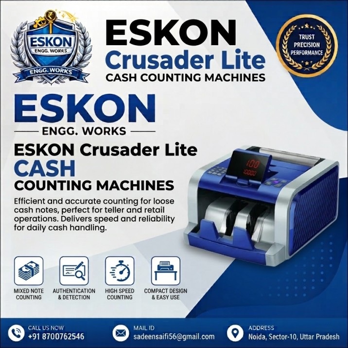 Godrej Crusader Lite Cash Counting Machine