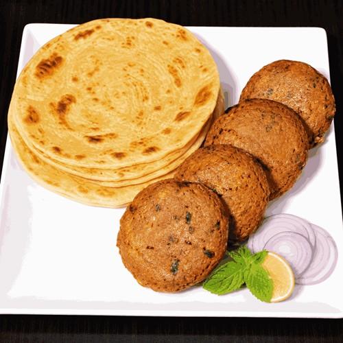 Chicken Sami (4 Kabab + 2 Parantha)
