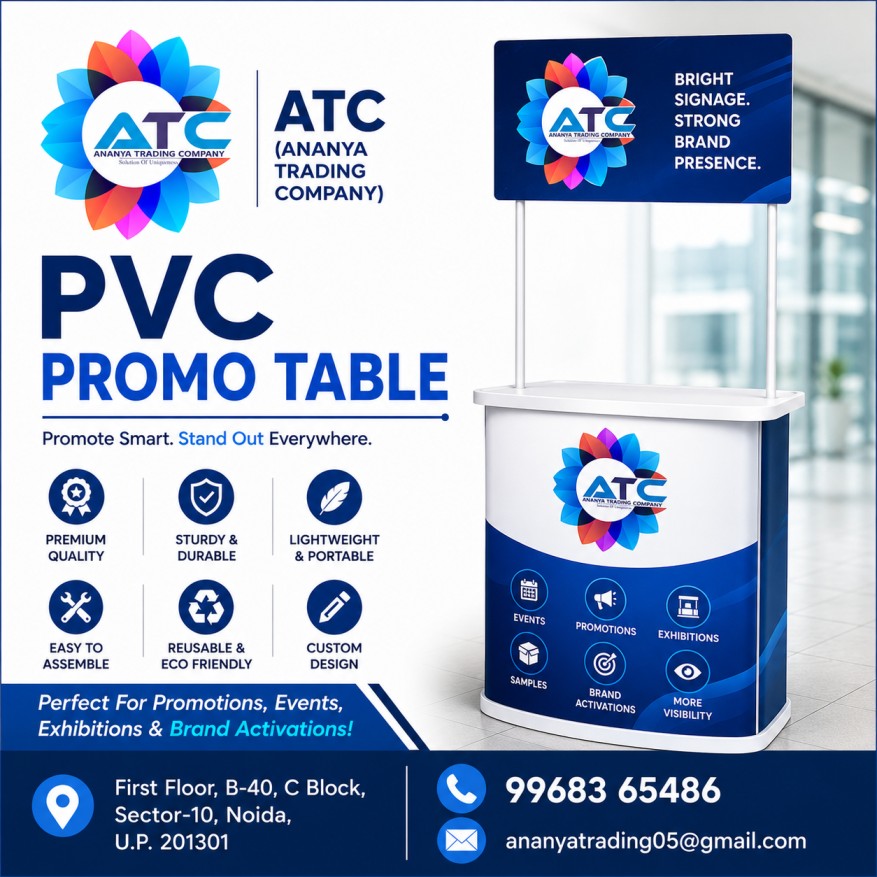 PVC Promo Table