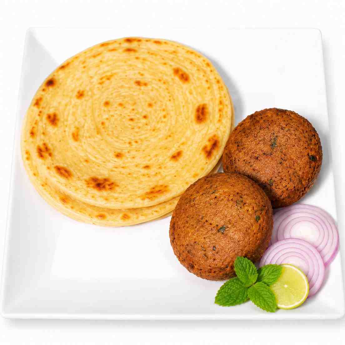 Chicken Sami (2 Kabab + 1 Parantha)