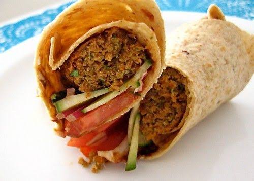 Double Veg Sunehri Kabab Roll