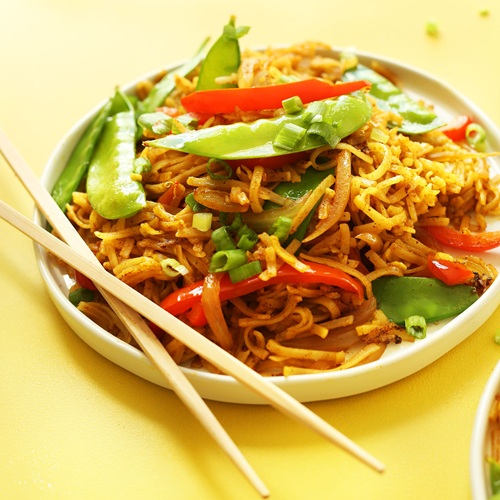Veg Singapore Noodle - Half