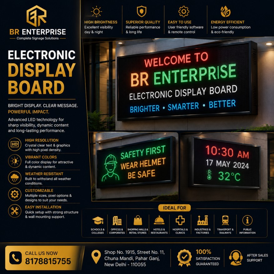 Electronic Display Board