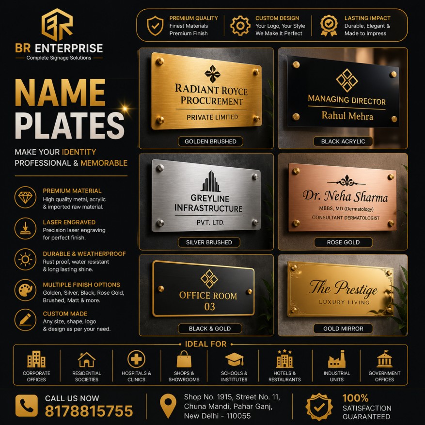 Name Plates