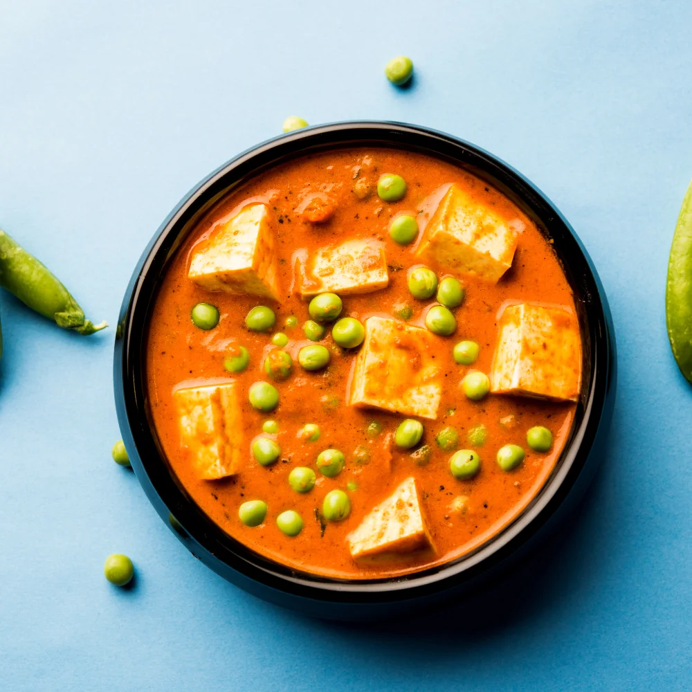 Matar Paneer Half