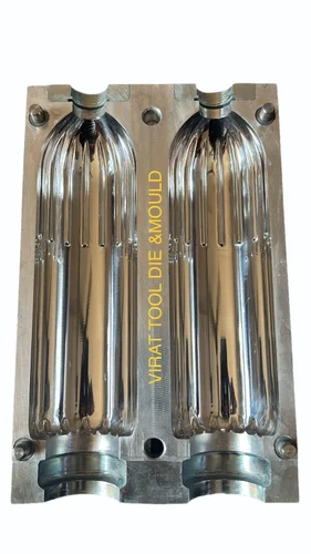 Mild Steel HDPE Bottle Mould 1L 2 cavity