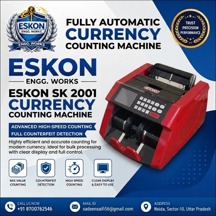 Eskon SK 2001 Currency Counting Machine