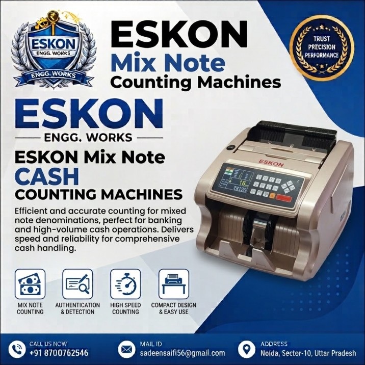 Eskon Mix Note Counting Machines