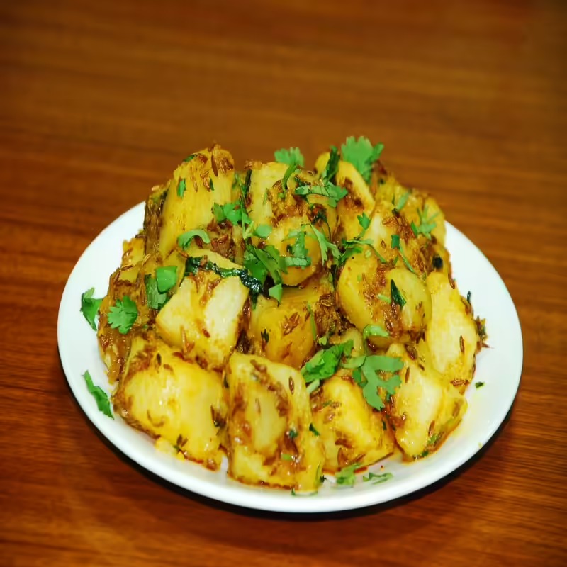 Jeera Aloo Half