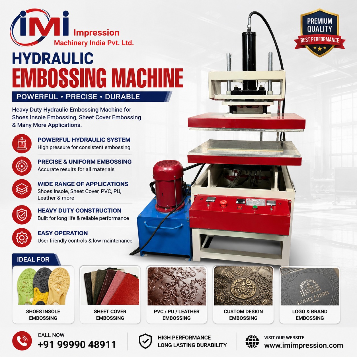 Hydraulic Embossing Machine