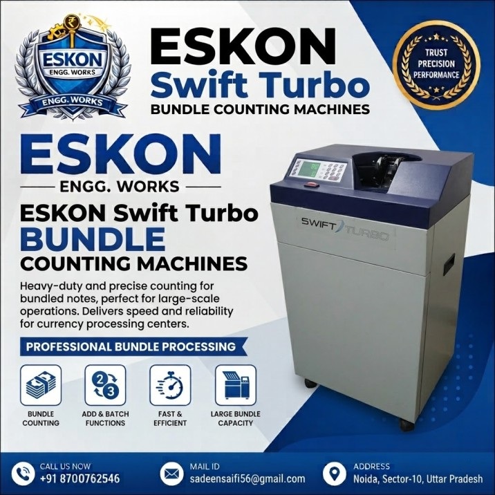 Godrej Swift Turbo Bundle Counting Machines