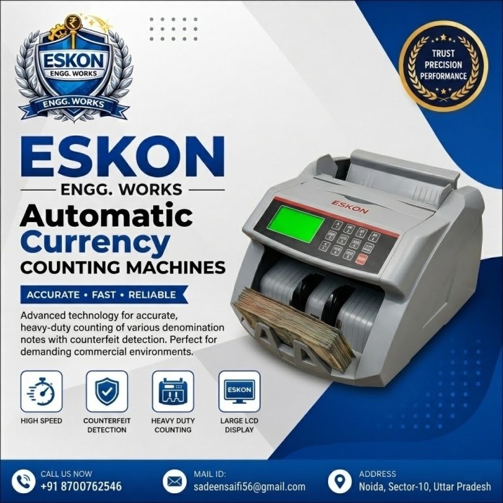 Eskon Currency Counting Machines