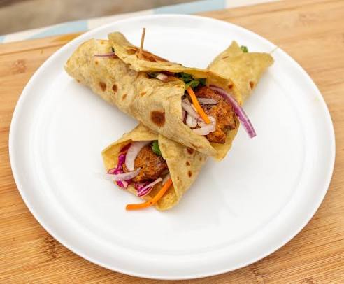 Single Mutton Boti Roll