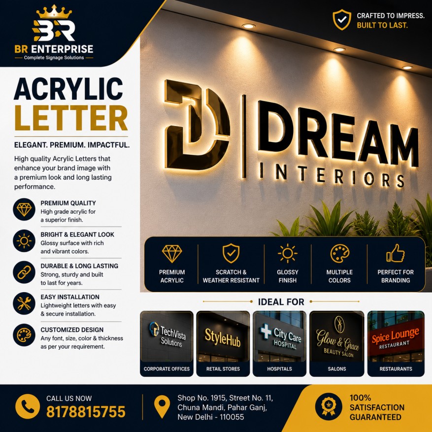 Acrylic Letter