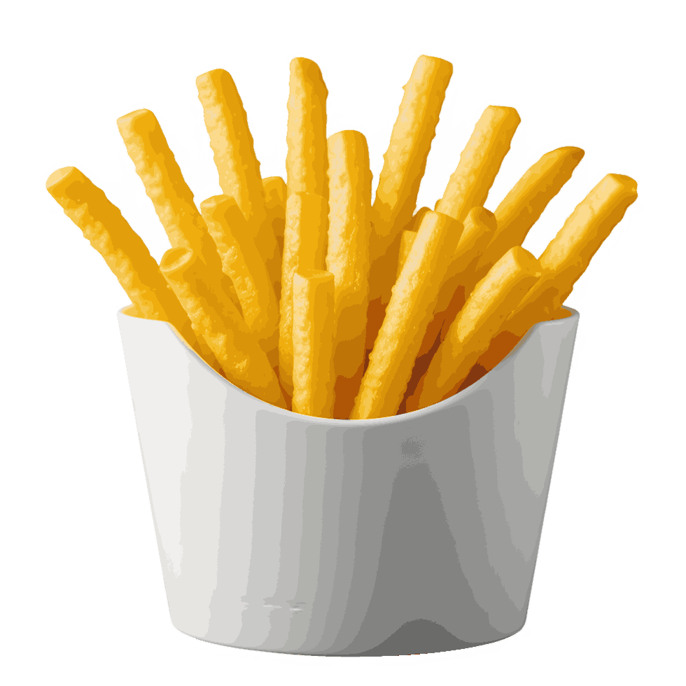 French Fries Half
