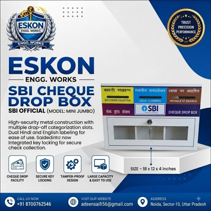 Sbi Cheque Drop Box
