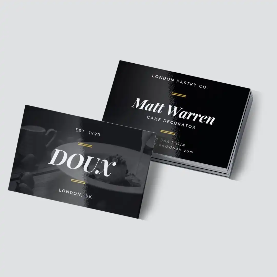 Laminated Visiting Cards (Matte/Glossy)