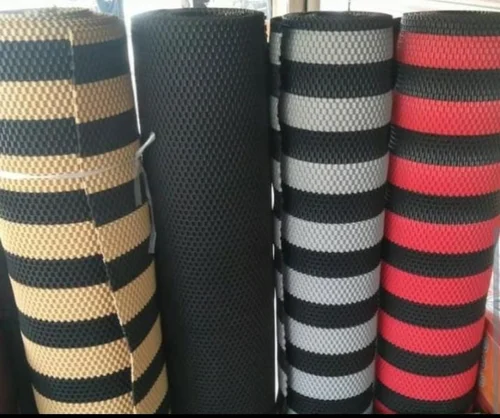 Plain Green Pvc Door Mat Roll