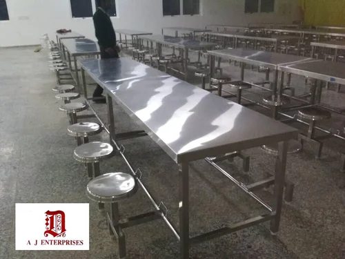 SS Six Seater Canteen Table image 2