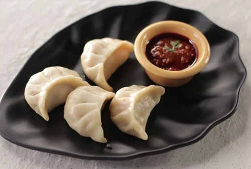 Chicken Momos (Steam) - Half (5 Pcs) image 2