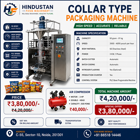 Collar Type Packaging Machine image 2