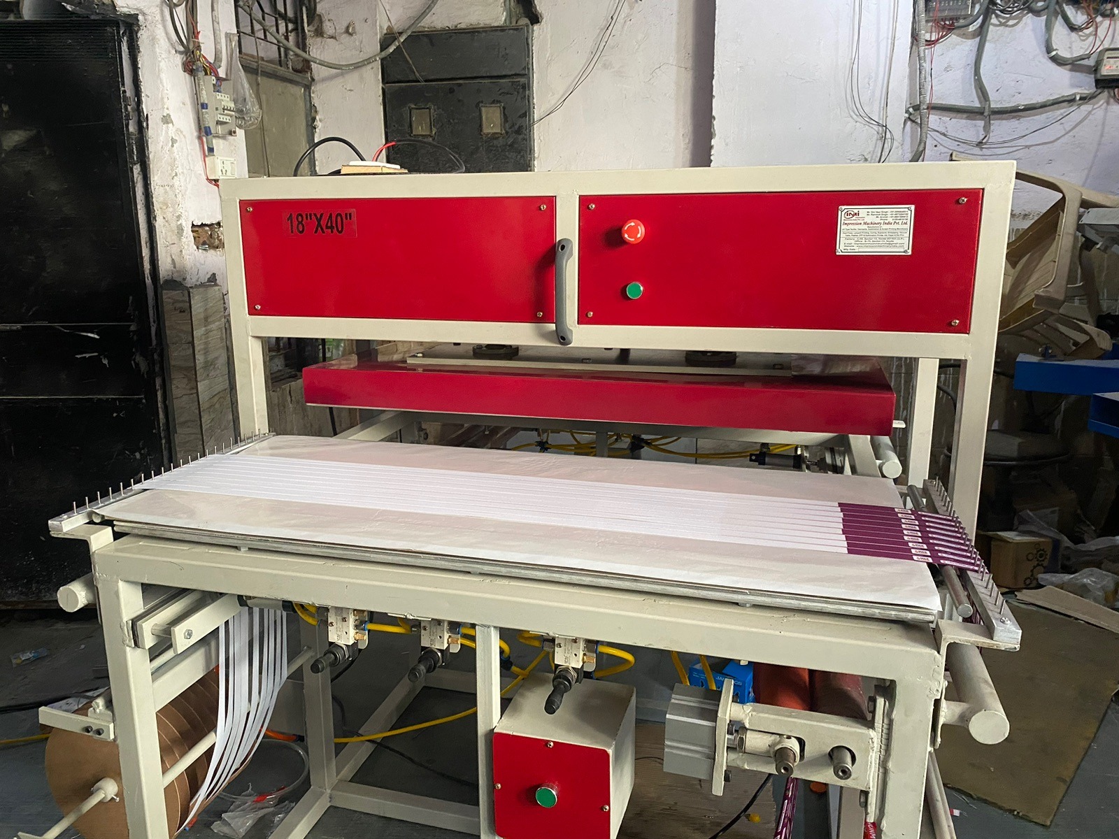 Fully Automatic Double Bed Lanyard Printing Machine image 2