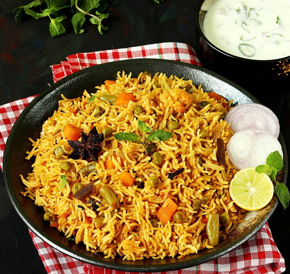 Veg Biryani (Masala) - Half image 2
