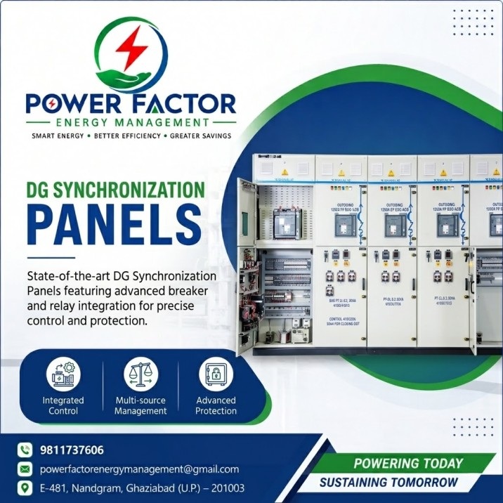 DG Synchronization Panel