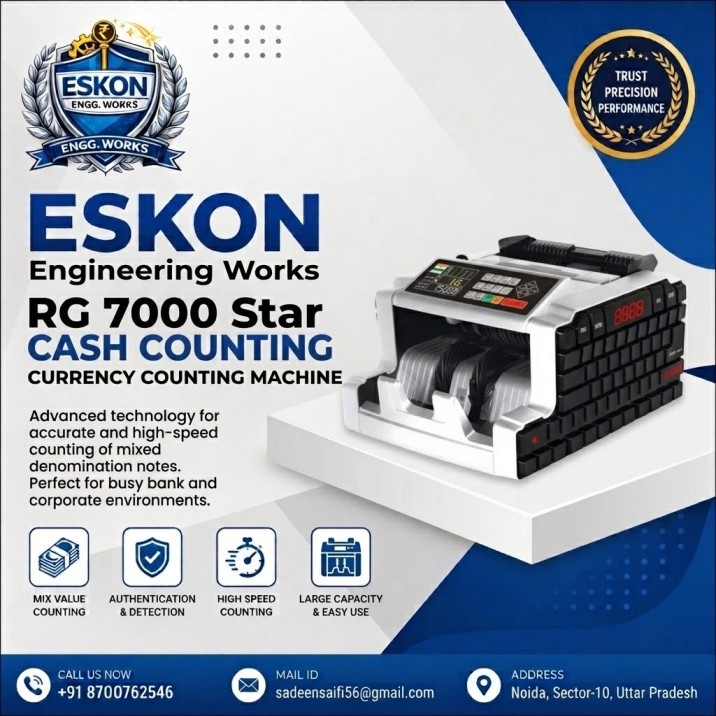 Eskon RG 7000 Cash Counting Machine