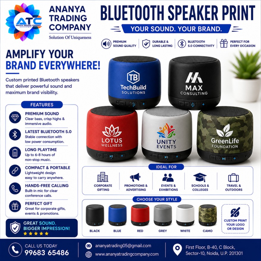 Bluetooth Speaker Print
