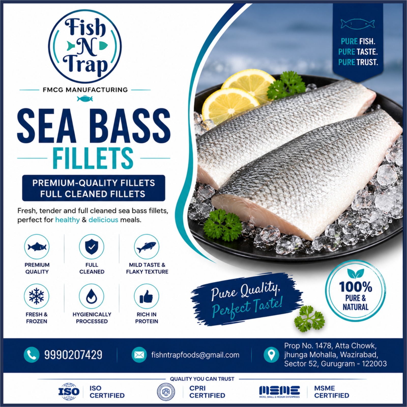 Sea Bass Fillets