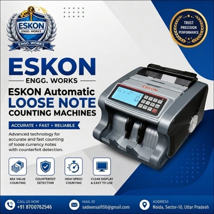 ESKON Automatic Loose Note Counting Machines