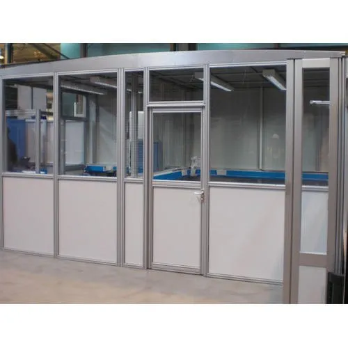 Aluminium Glass Cabin Partition