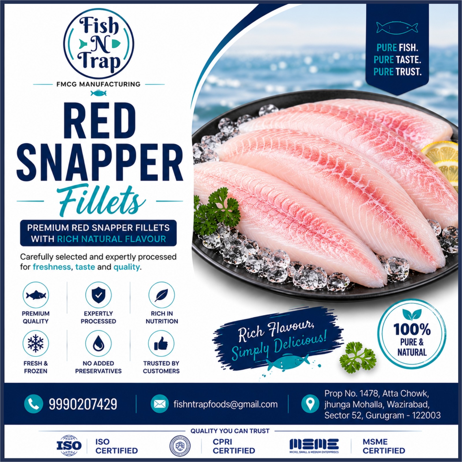 Red Snapper Fillets